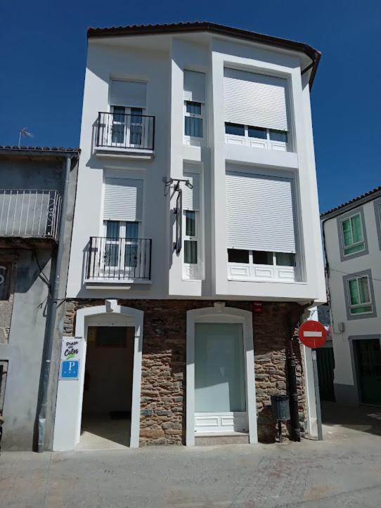 Pensión Praza das Coles Melide Exterior foto