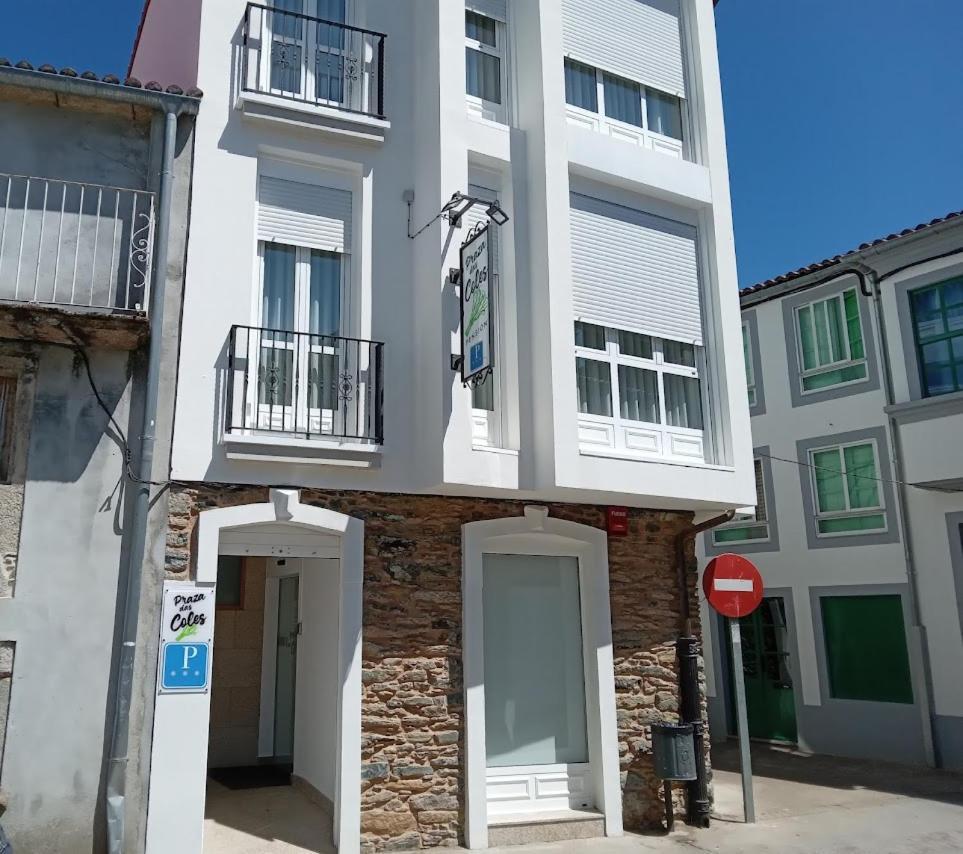 Pensión Praza das Coles Melide Exterior foto