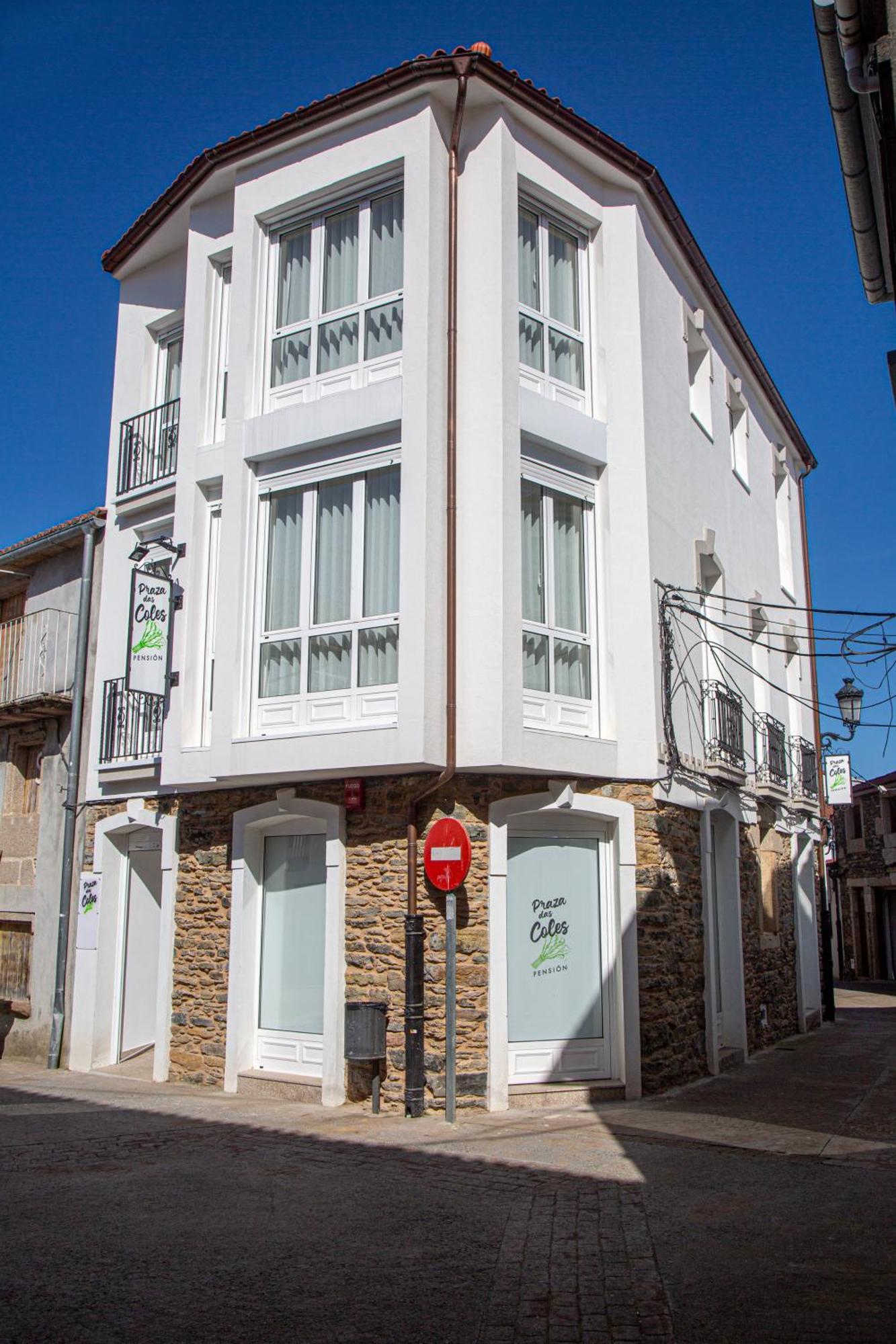 Pensión Praza das Coles Melide Exterior foto